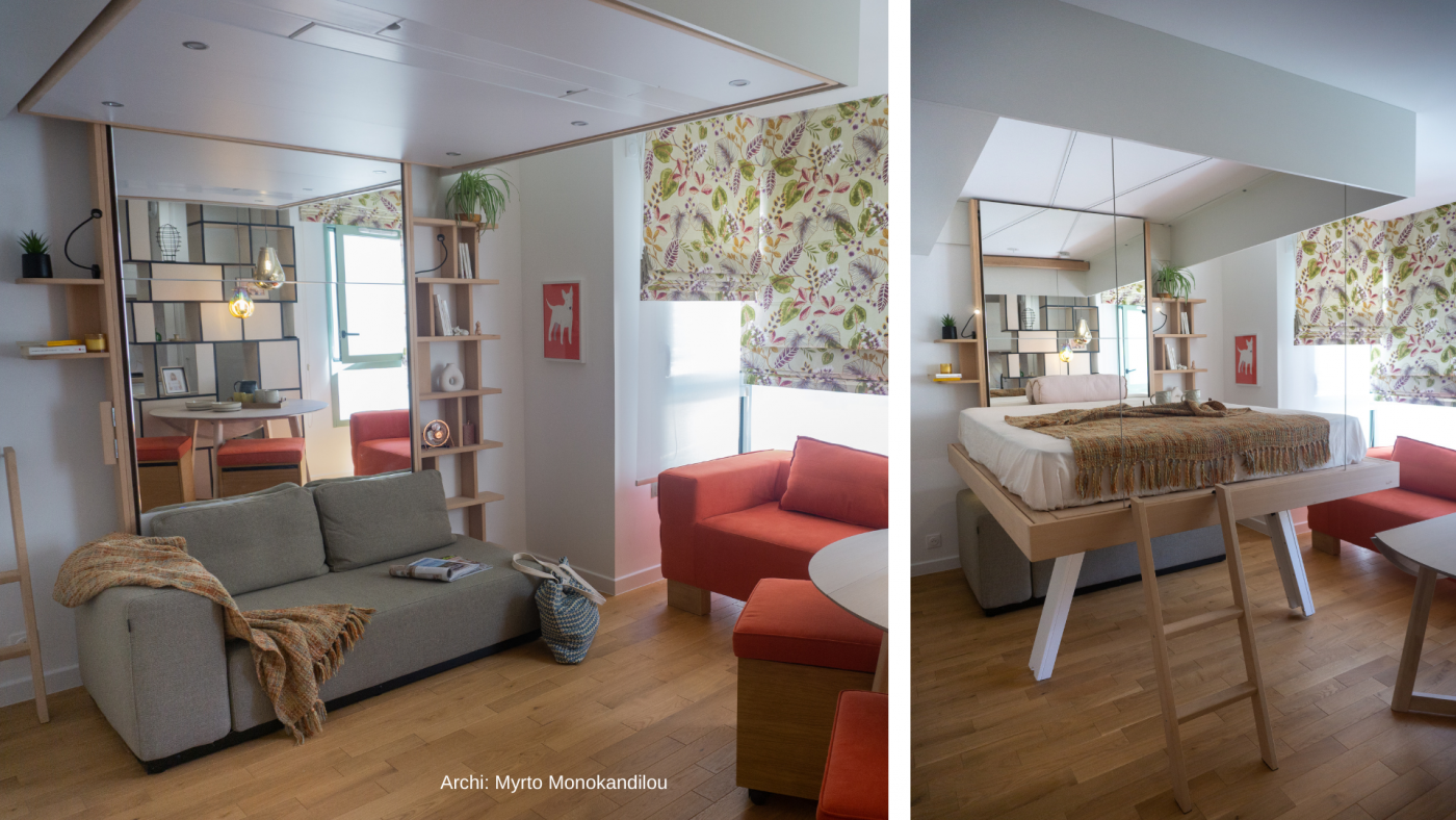 lit escamotable au plafond bedup location meublee rbnb
